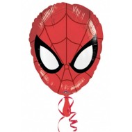 Spider-man Face Birthday Balloon